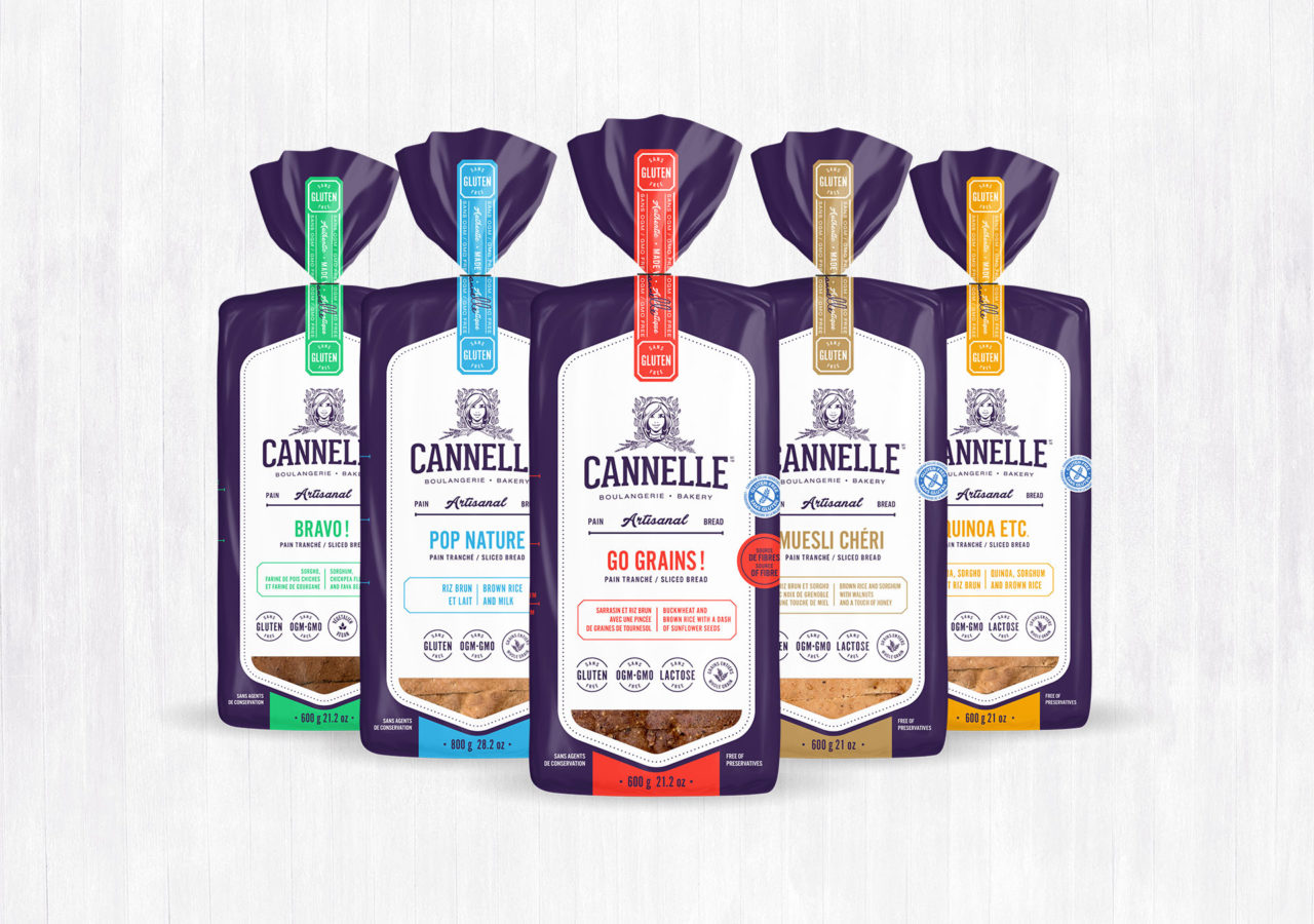 Cannelle Boulangerie - branding packaging emballageCannelle Boulangerie - branding packaging emballage